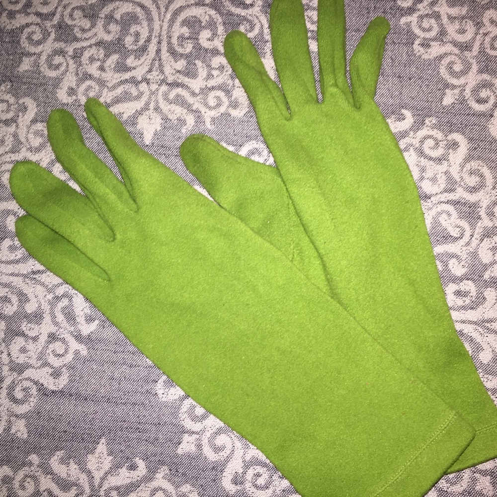 Gap Green Fleece Gloves